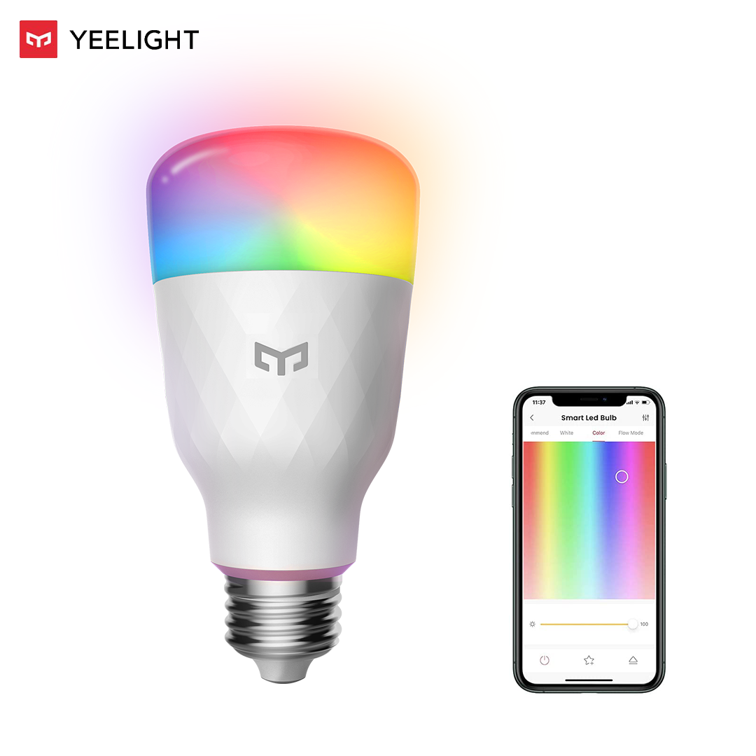 Yeelight Light Smart Bulb - Yeelight Smart LED หลอดไฟ W3สี YLDP005แสงสมาร์ทหน้าแรกไร้สายบลูทูธ