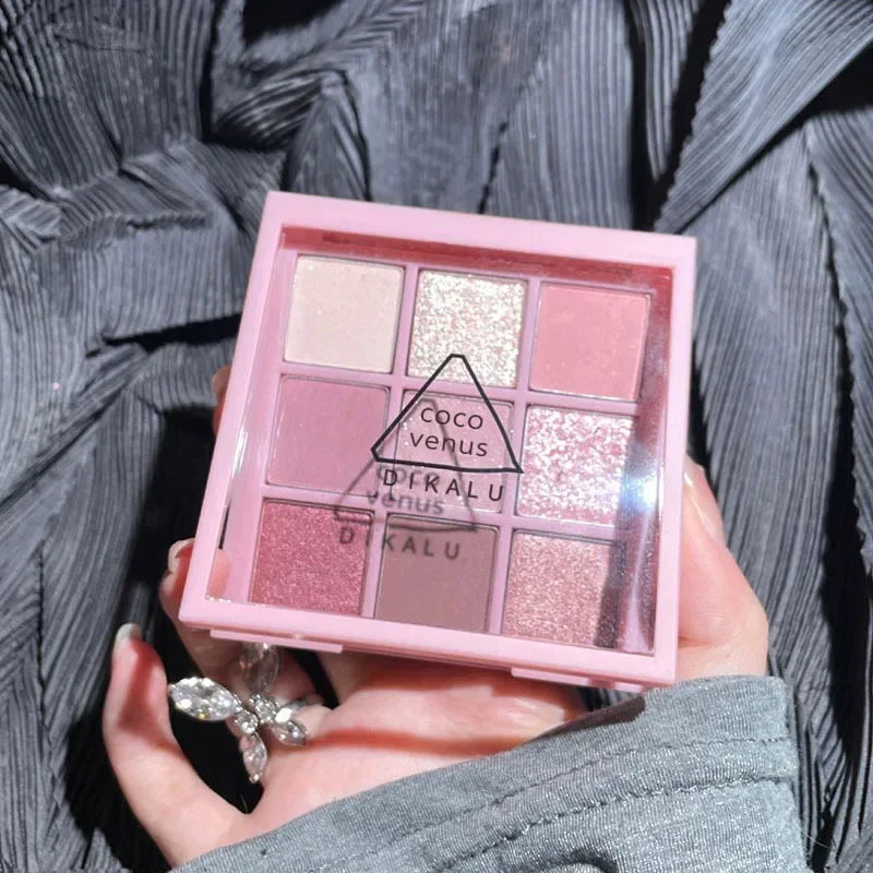 Korean Tea Set - อายแชโดว์ 9 สี Palette Rose Pink