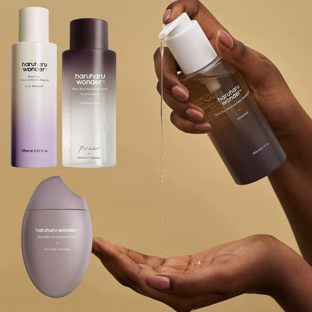 Essence Serum Toner - ฮารุฮารุ วันเดอร์ แบล็ครाइซ โปรไบโอติก บาร์เรียร์ เอสเซ้นส์,