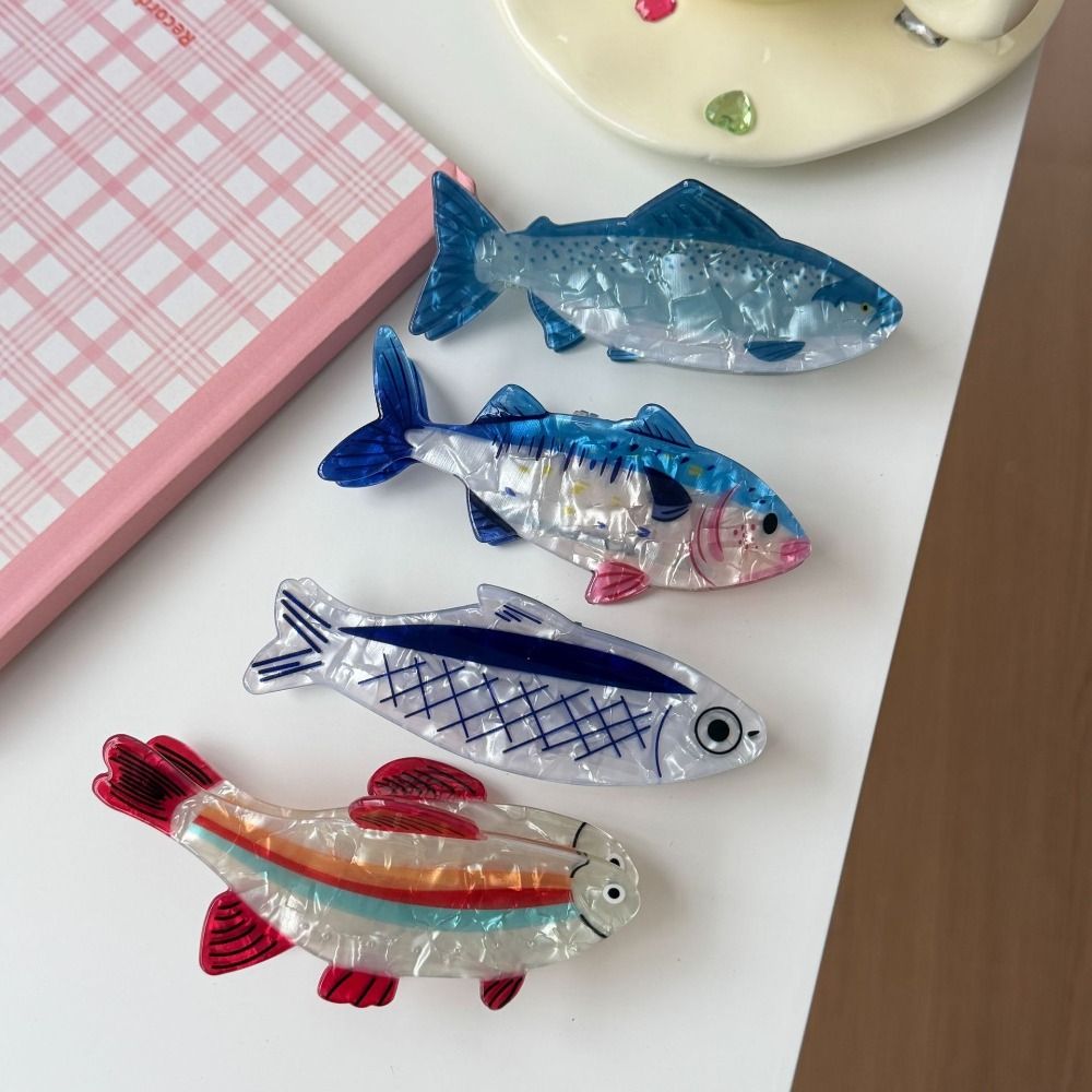 กิ๊บติดผมรูปสัตว์ทะเล กิ๊บหนีบ - Lifestyle In Korean บทวิจารณ์และราคา