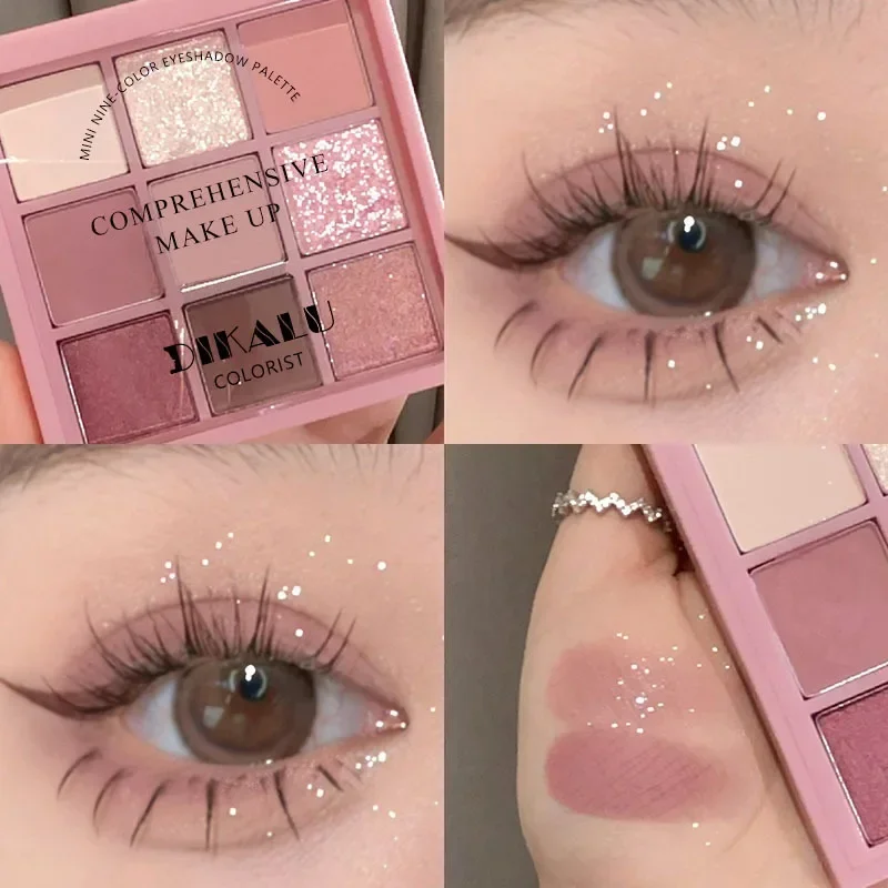 อายแชโดว์ 9 สี Palette Rose Pi - Korean Tea Set บทวิจารณ์และราคา