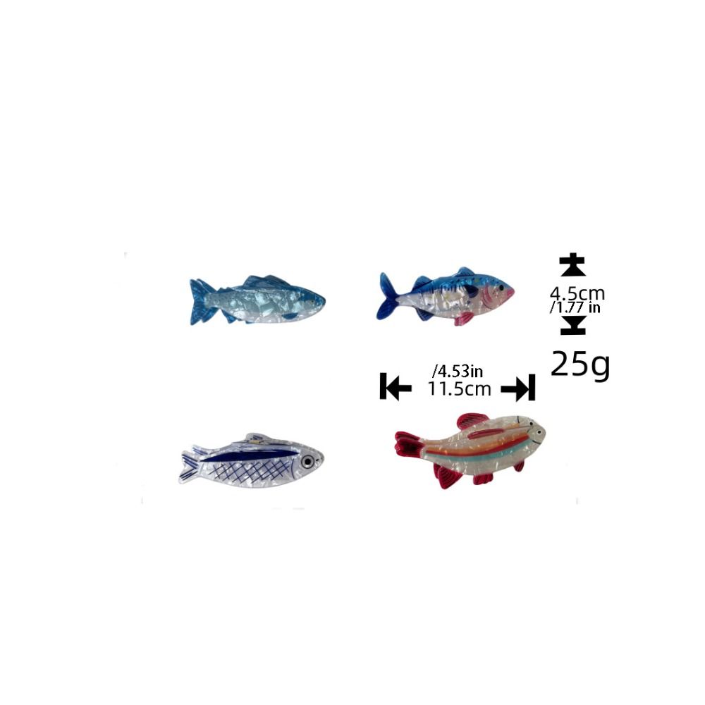 กิ๊บติดผมรูปสัตว์ทะเล กิ๊บหนีบ - Lifestyle In Korean บทวิจารณ์และราคา