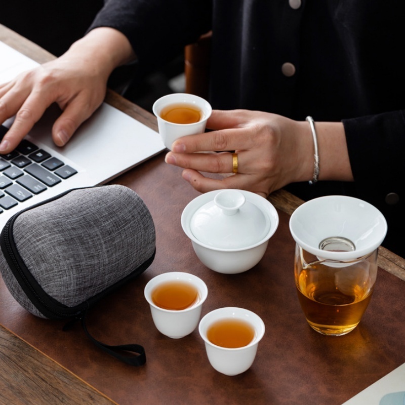 ชุดน้ำชาจีนพกพา ชุดกาน้ำชาเซรา - Korean Tea Set บทวิจารณ์และราคา