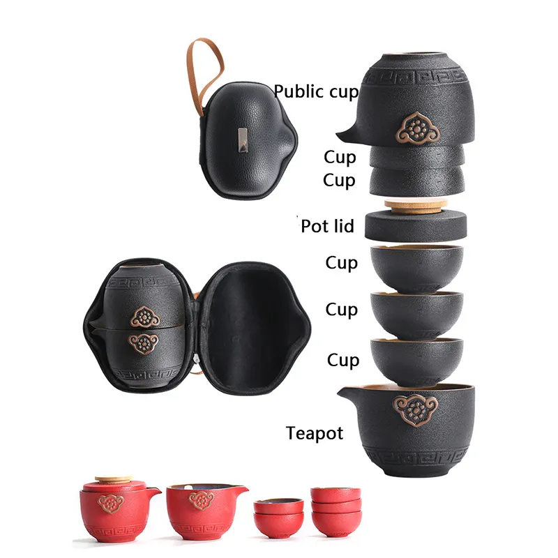ชุดชาจีนเกรดสูงแบบพกพาสำหรับเด - Korean Tea Set บทวิจารณ์และราคา