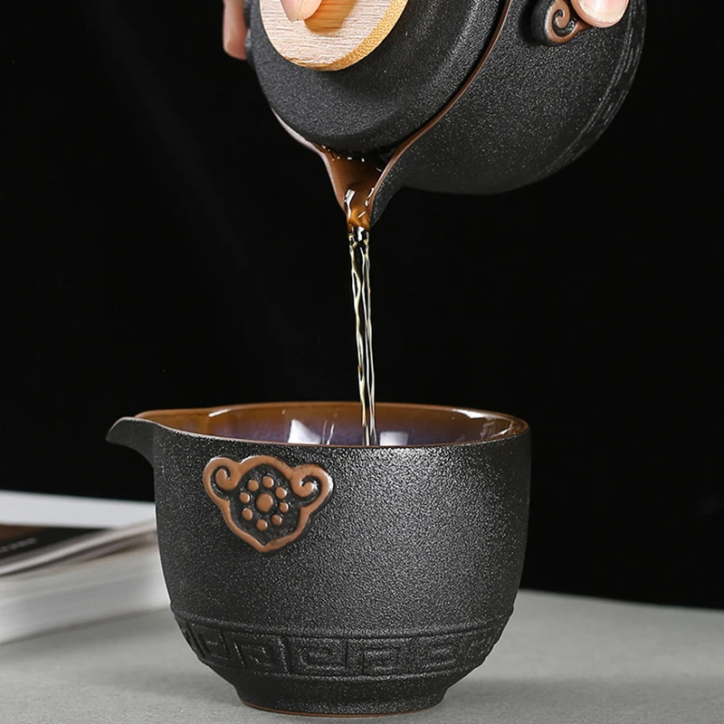 ชุดชาจีนเกรดสูงแบบพกพาสำหรับเด - Korean Tea Set บทวิจารณ์และราคา