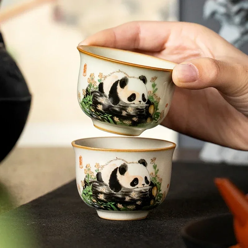 1 Pc ประเพณีจีน Ru เตาเผาเซราม - Korean Tea Set บทวิจารณ์และราคา