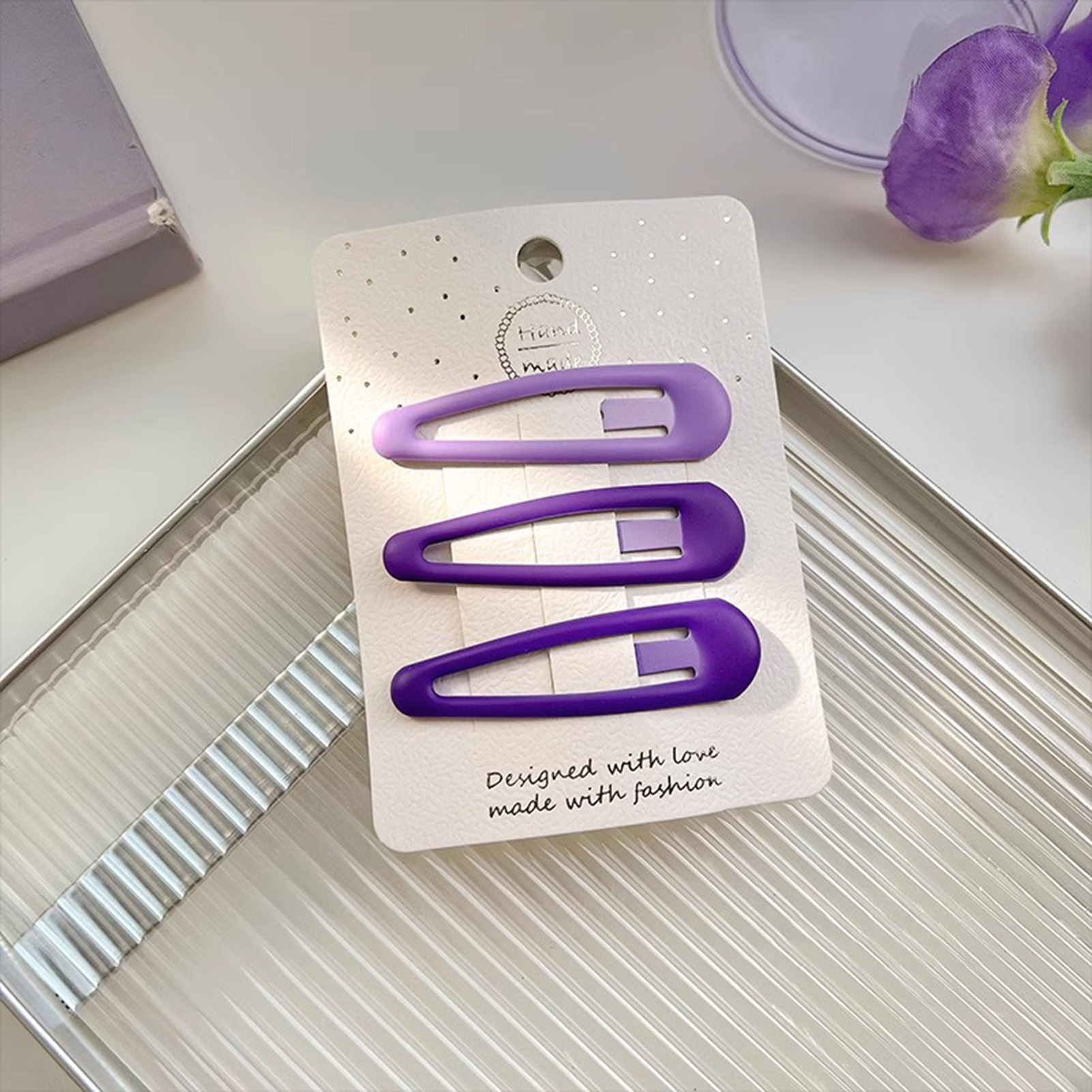 เข็มกลัดติดผมสไตล์หวาน 3 ชิ้น  - Lifestyle In Korean บทวิจารณ์และราคา