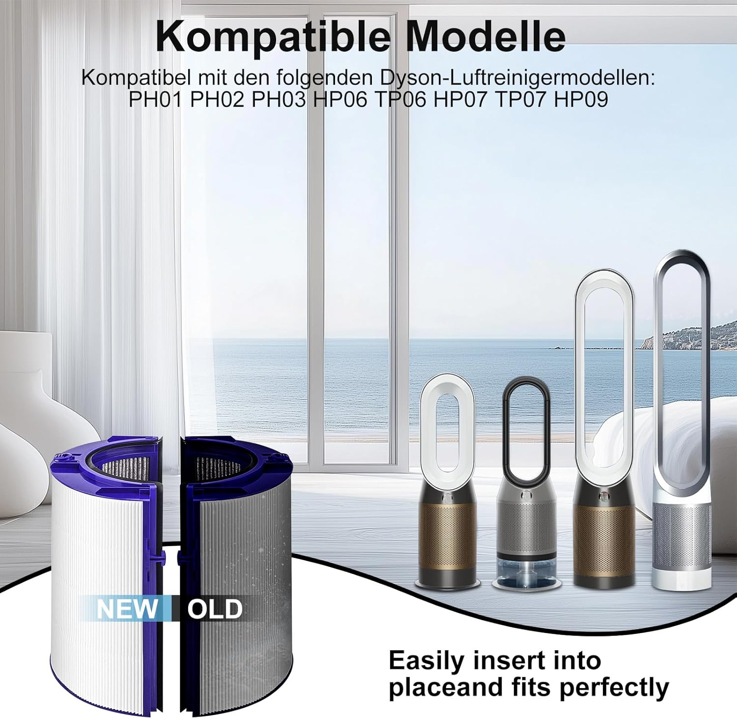 ไส้กรองไดสัน PH01 HP07 TP07 TP - Dyson Fan Pure Cool บทวิจารณ์และราคา