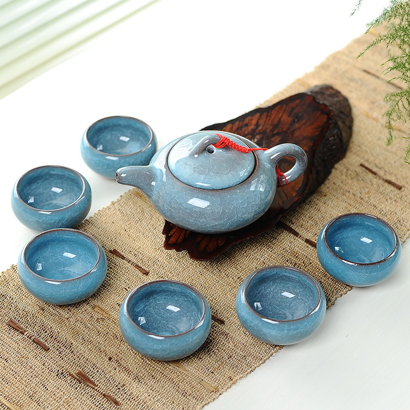 7 ชิ้นเซรามิคชุดน้ําชาน้ําแข็ง - Korean Tea Set บทวิจารณ์และราคา